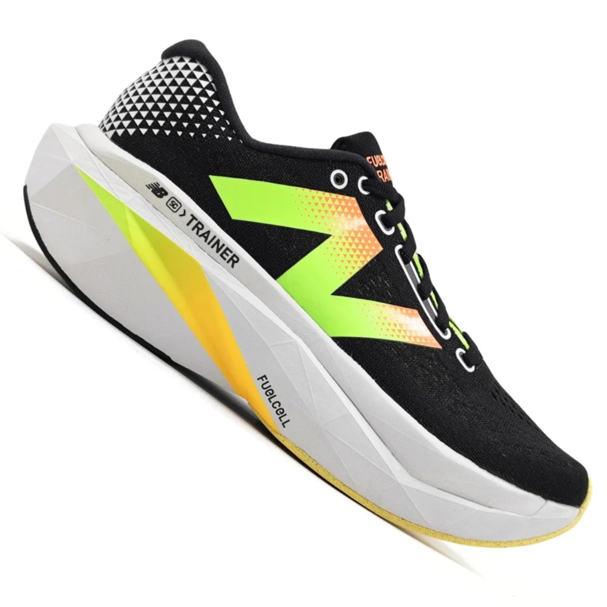 Tênis New Balance FuelCell Supercomp Trainer V3 Feminino - Preto/Verde