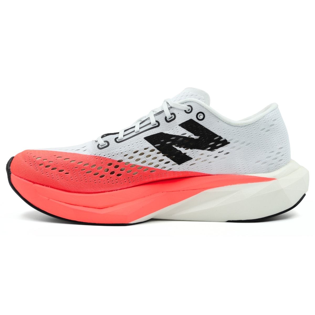 Tênis New Balance Supercomp Pacer V2 Masculino - Branco/Vermelho