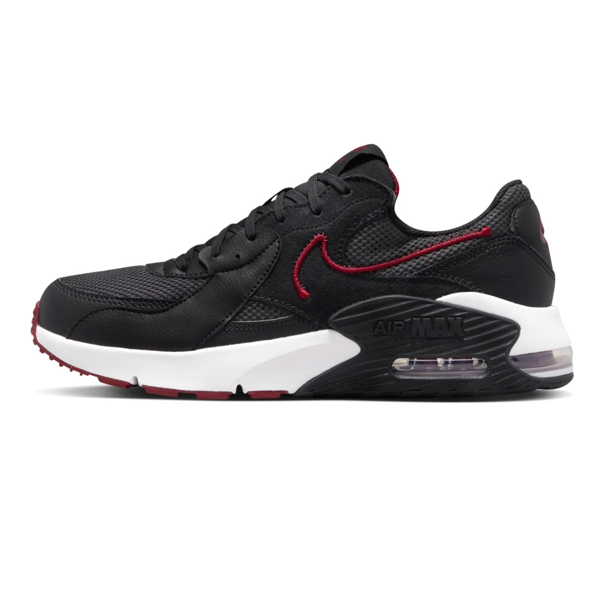 Tenis nike air max preto sales e vermelho