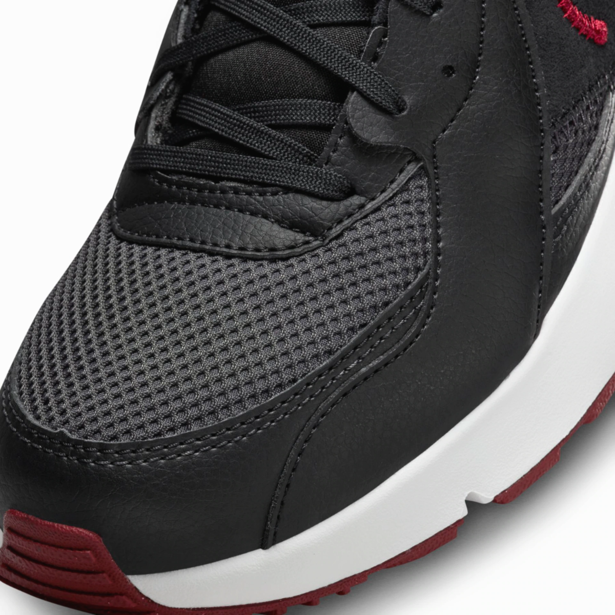 Tenis nike air max preto sales e vermelho