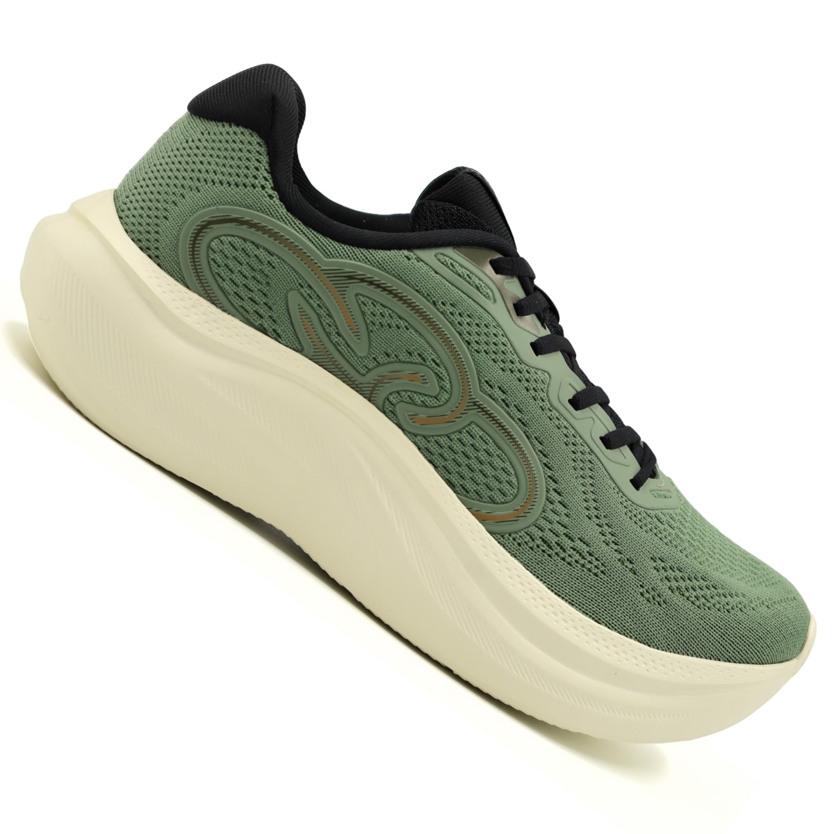 Tênis Olympikus Rush Unissex - Verde/Preto