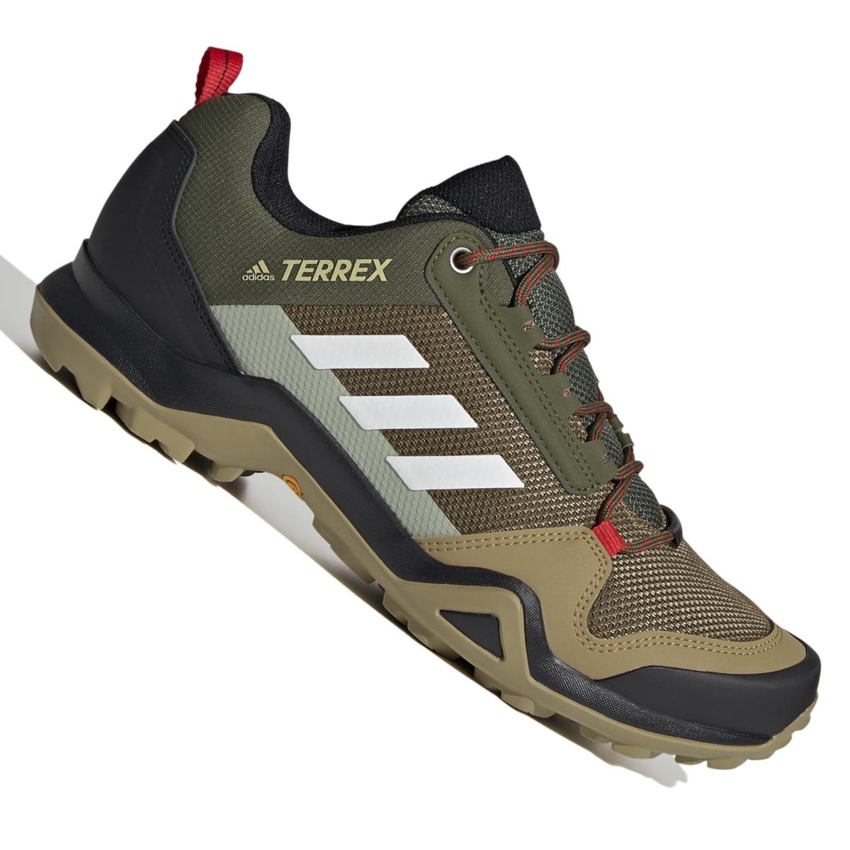 X-TRAIL Tênis Terrex AX3 Hiking Masculino - Verde/Marrom