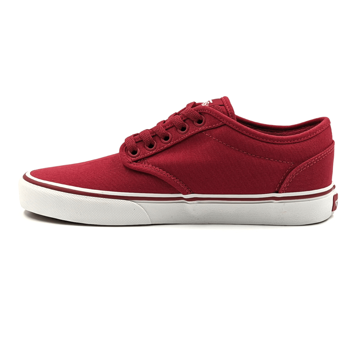 Vans atwood canvas on sale red