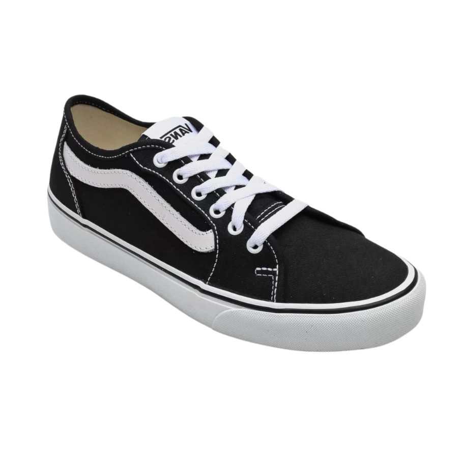Tênis Vans Filmore Decon Canvas Masculino - Preto/Branco