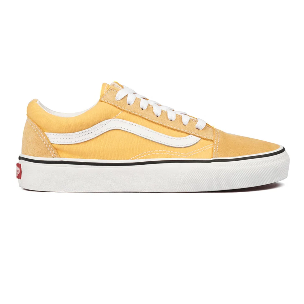 Vans xadrez hot sale amarelo