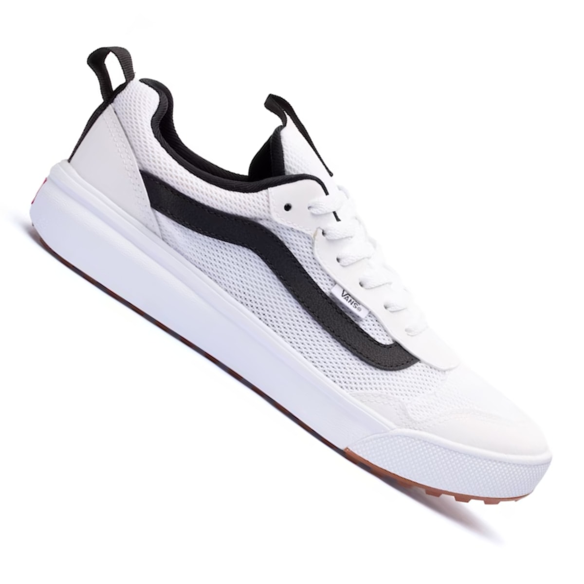 Tênis Vans Range EXP Suede Canvas Masculino - Branco/Preto