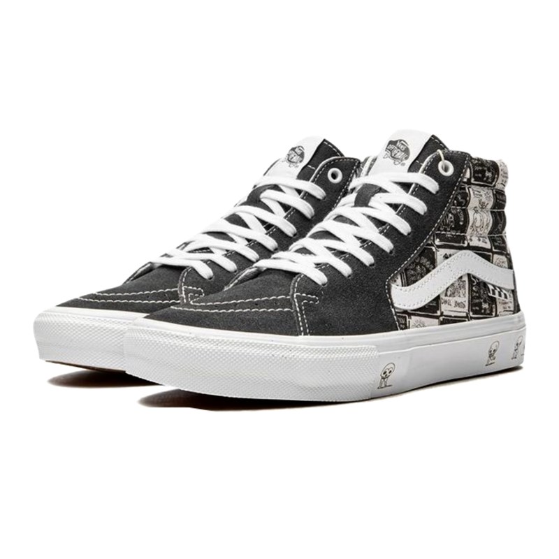 Hi Top Lona Camurça Black/ Branco